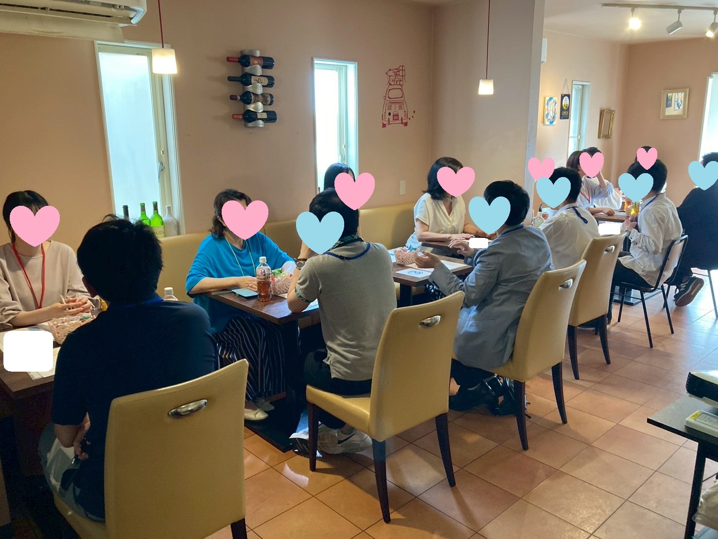 写真：パーティの様子