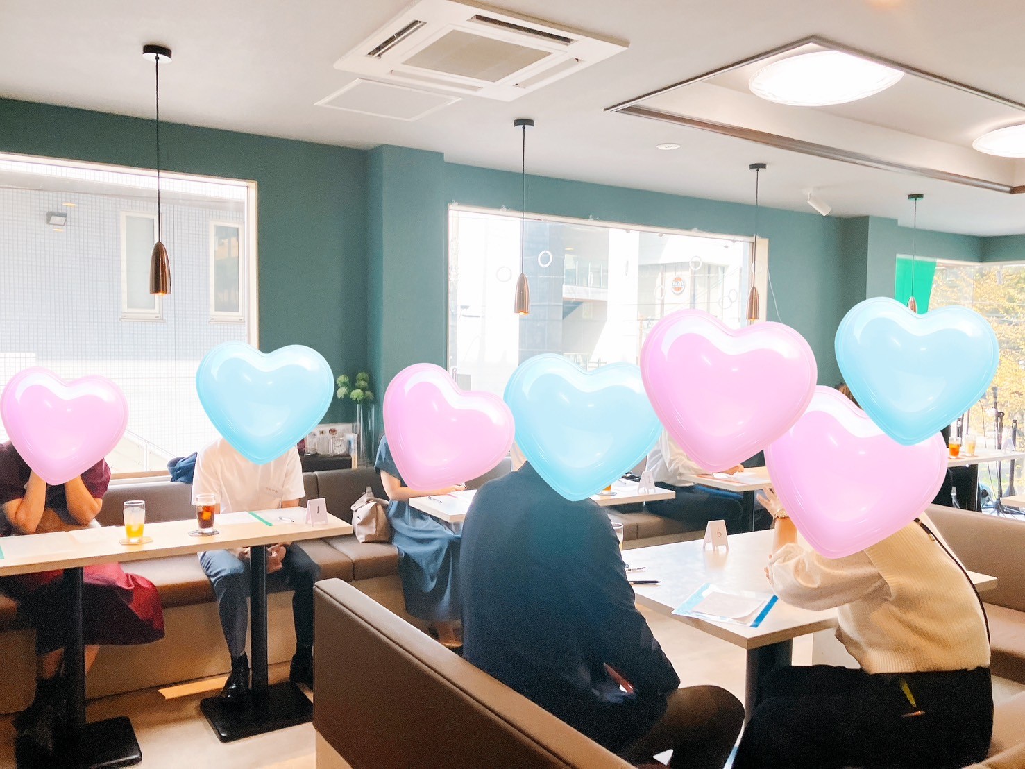 写真：パーティの様子
