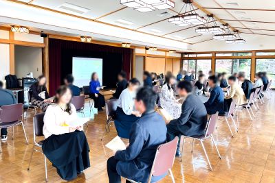 写真:1対1トークタイムの様子