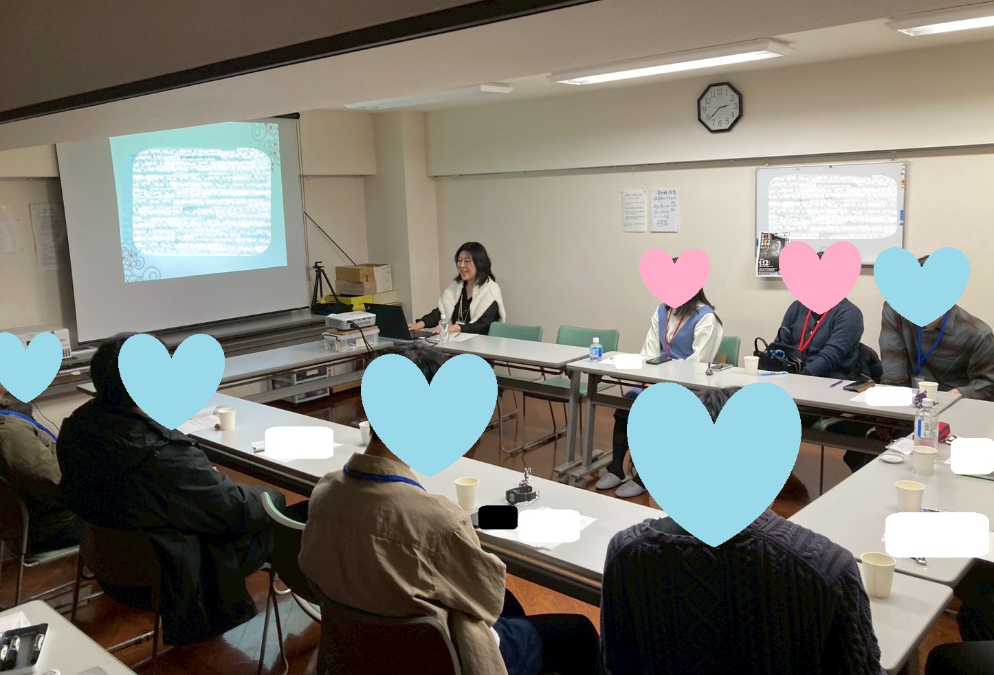 写真：パーティの様子