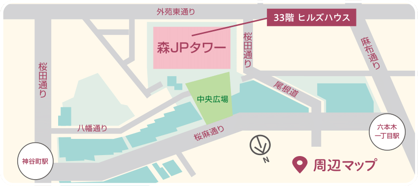 会場周辺略地図