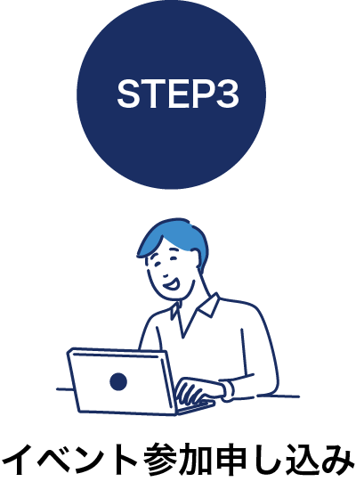 STEP3 イベント参加申込み